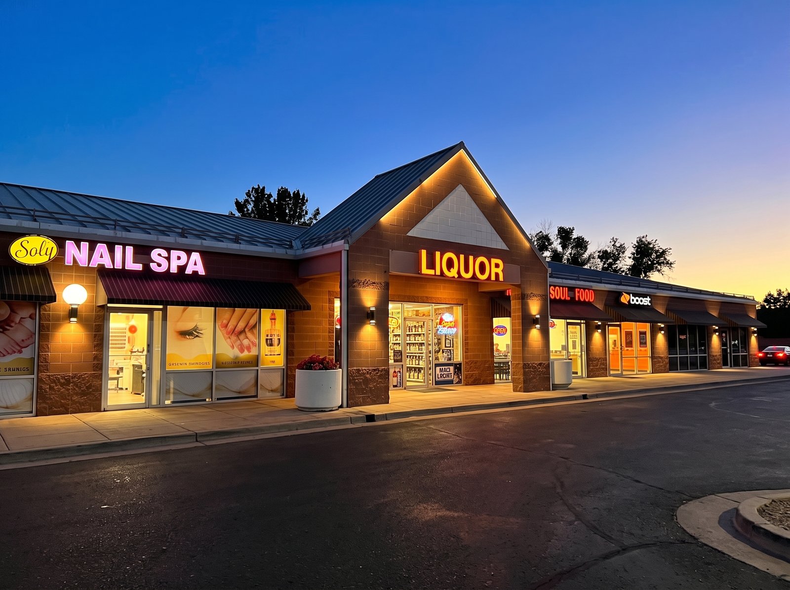 The Zion Liquor storefront